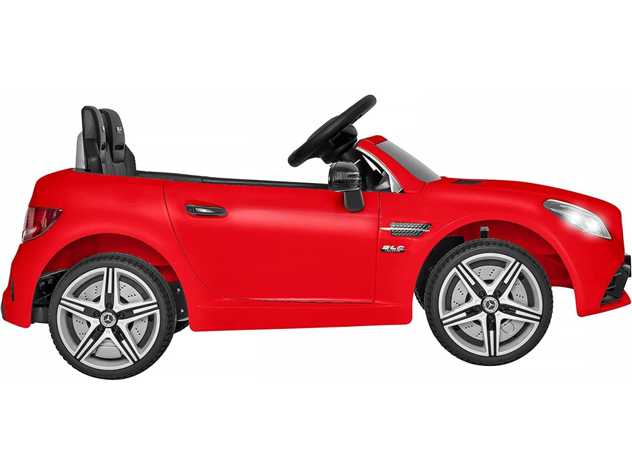 Auto elettrica mercedes slc rosso 12v 4,5ah rc 2,4
