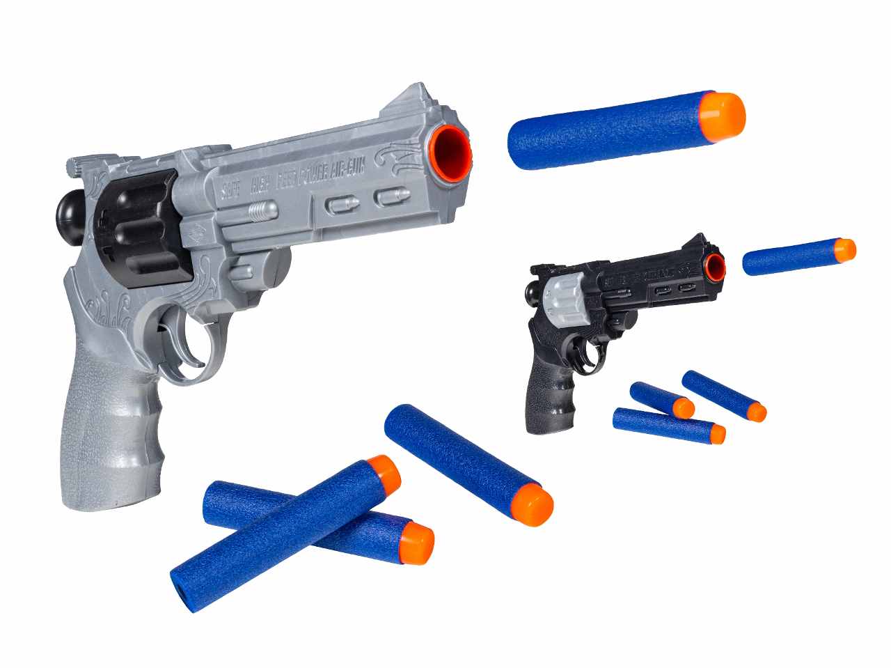 Pistola c/4 proiettili soffici 41143