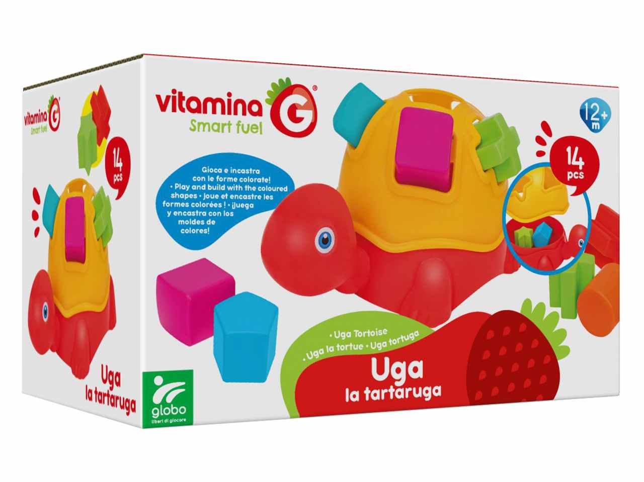 Vitamina g tartaruga c/formine 14pz 411