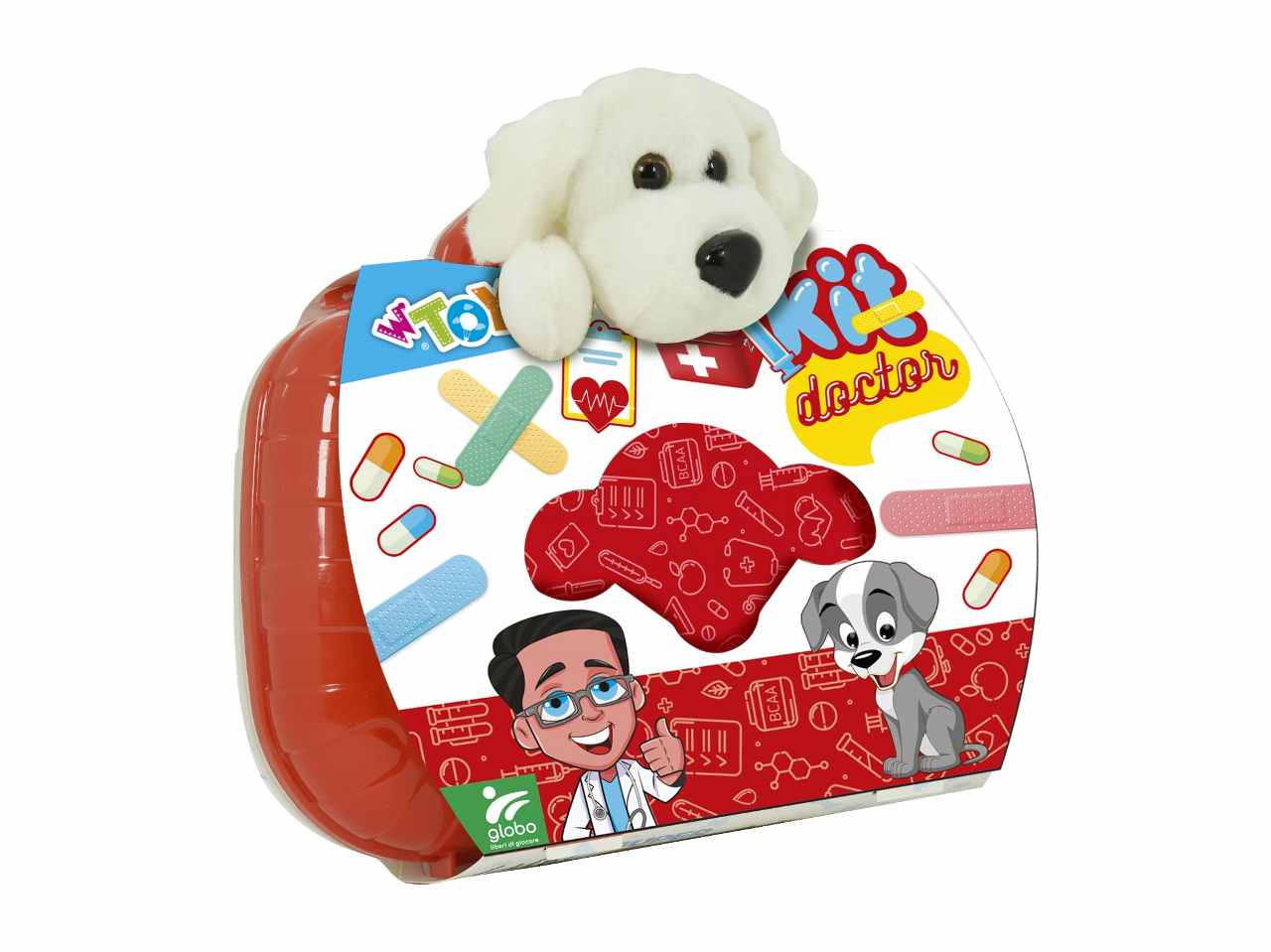 Valigetta veterinario c/cane 27cm 41182