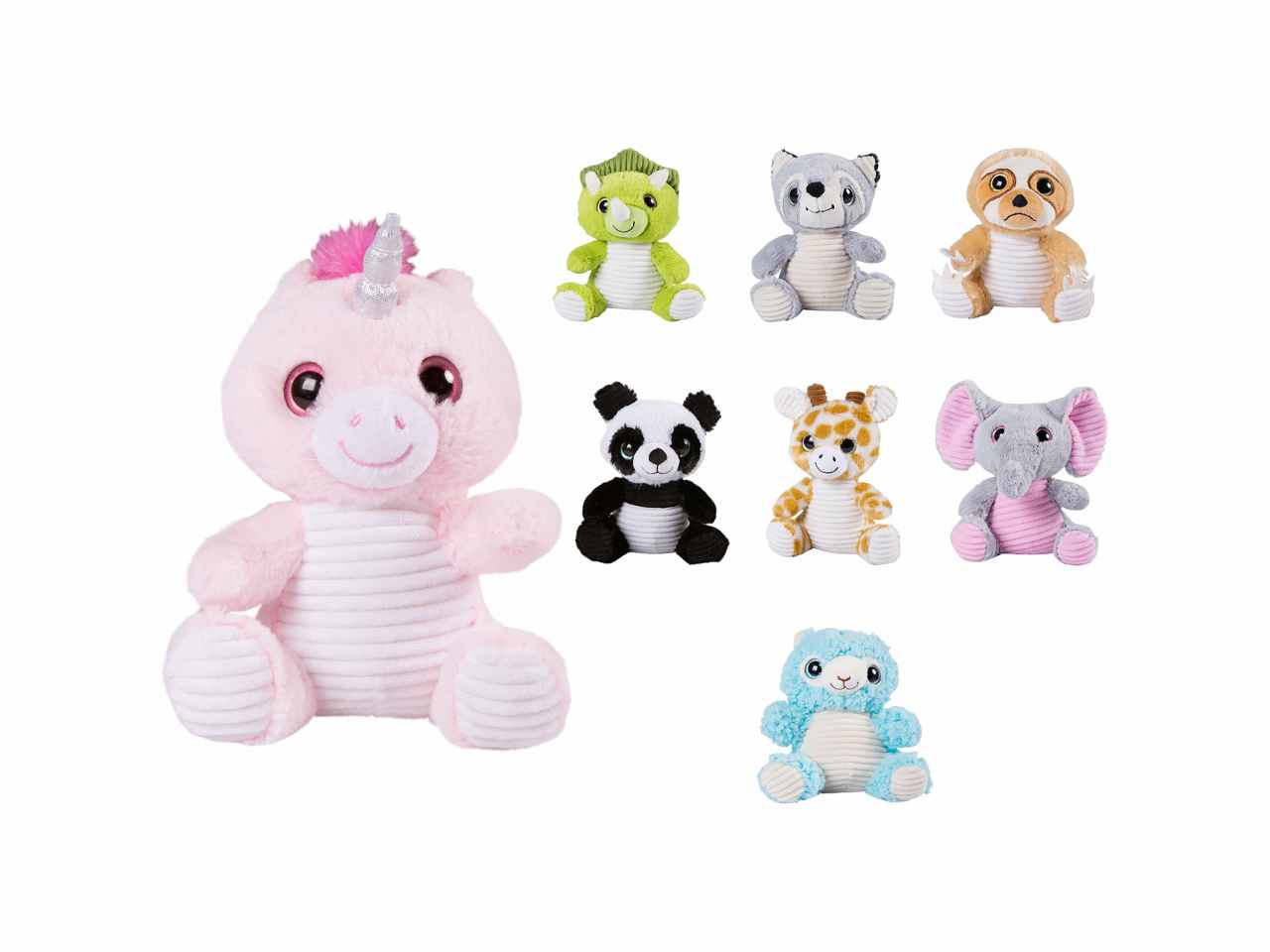 Pelux animali sed.16cm 12 pezzi 41581