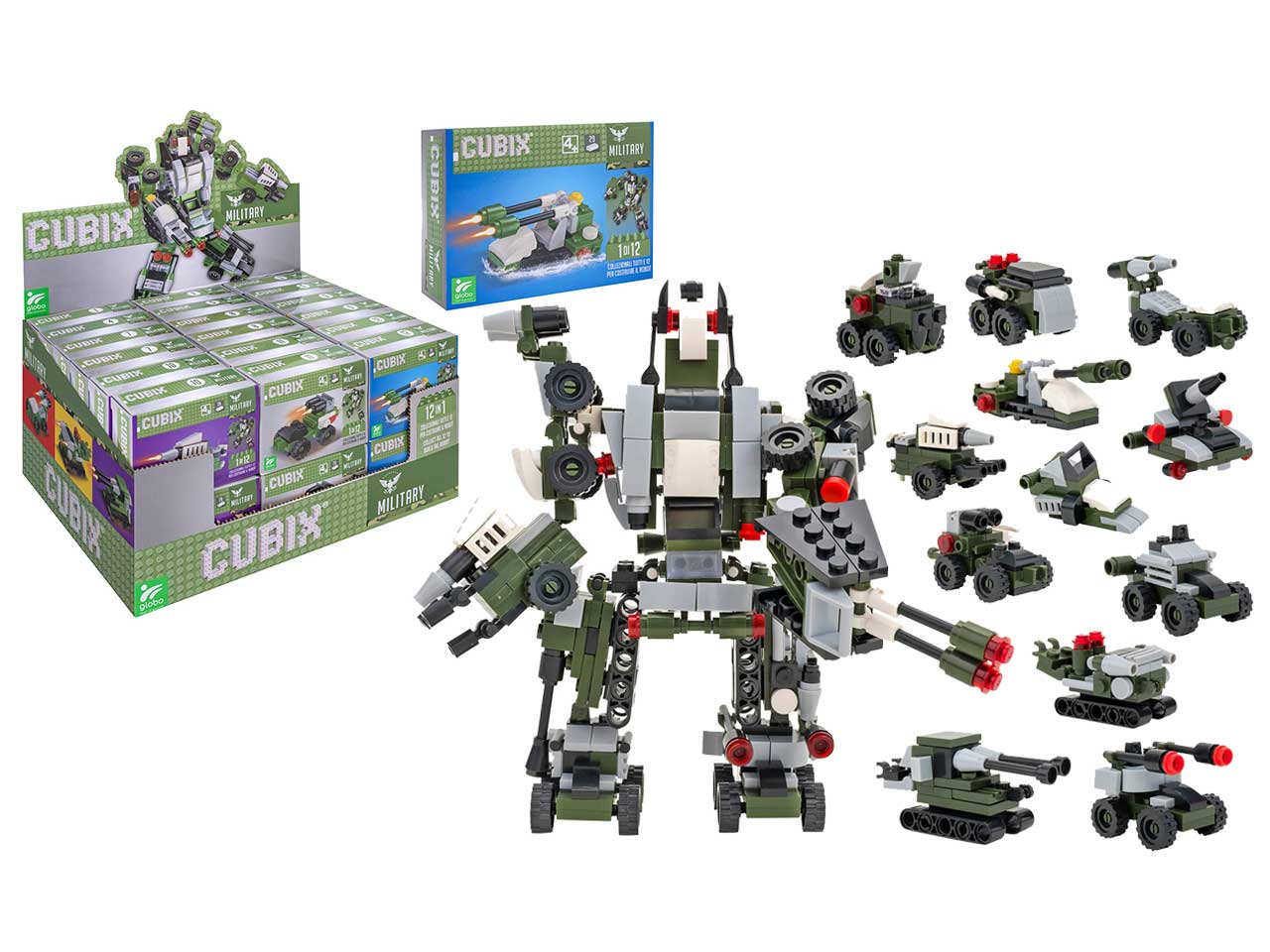 Cubix costruzioni veicoli militari 12in1