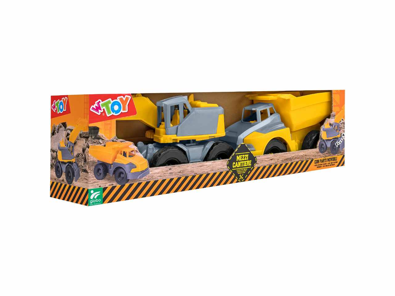 Veicoli lavoro 2 pezzi 18cm 41673