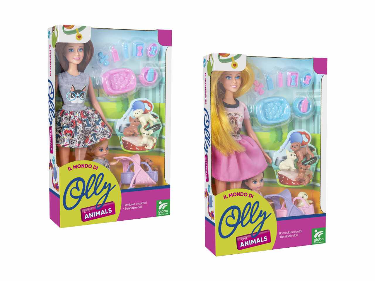 Fashion doll c/mini bambola 41714