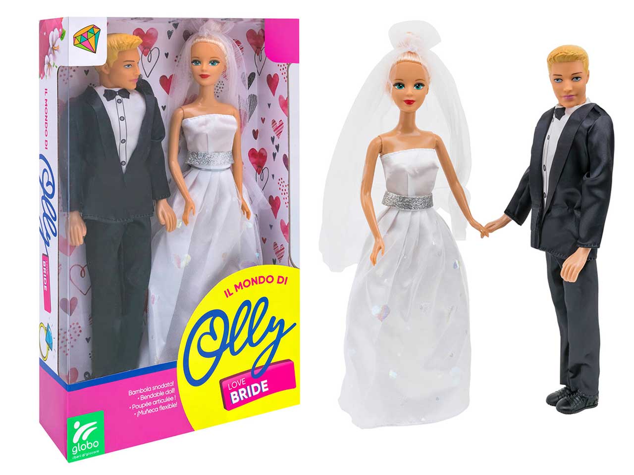 Olly fashion doll coppia sposi