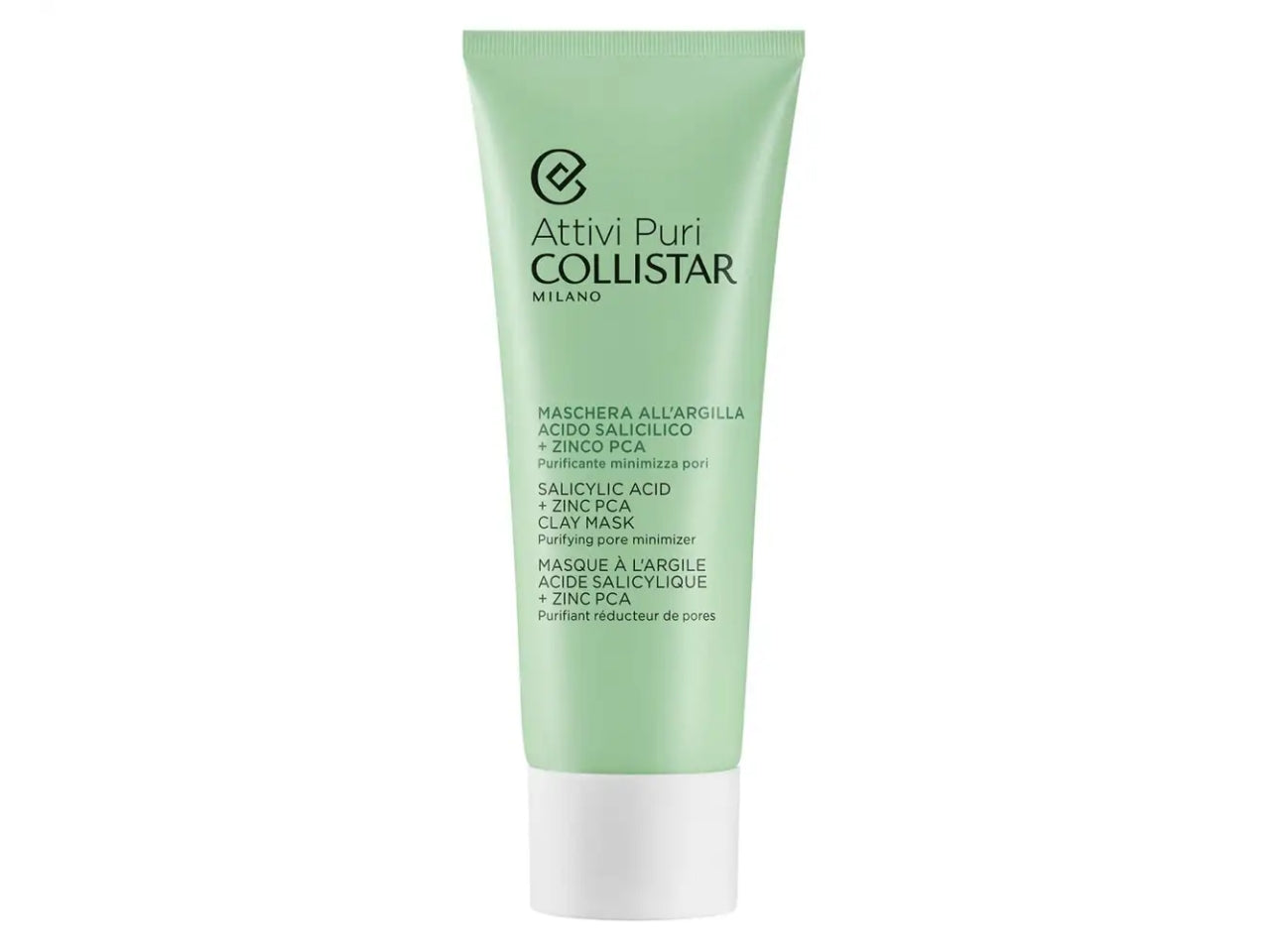 Collistar Attivi Puri Maschera all'argilla con acido salicilico zinco 75ml