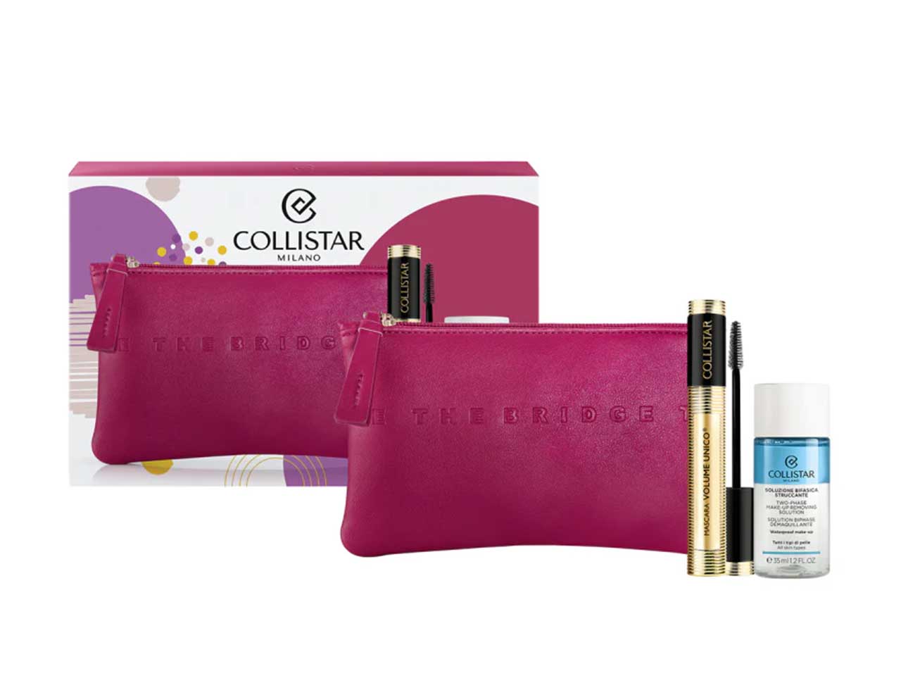Collistar mascara volume unico + bifasica struccante coffret