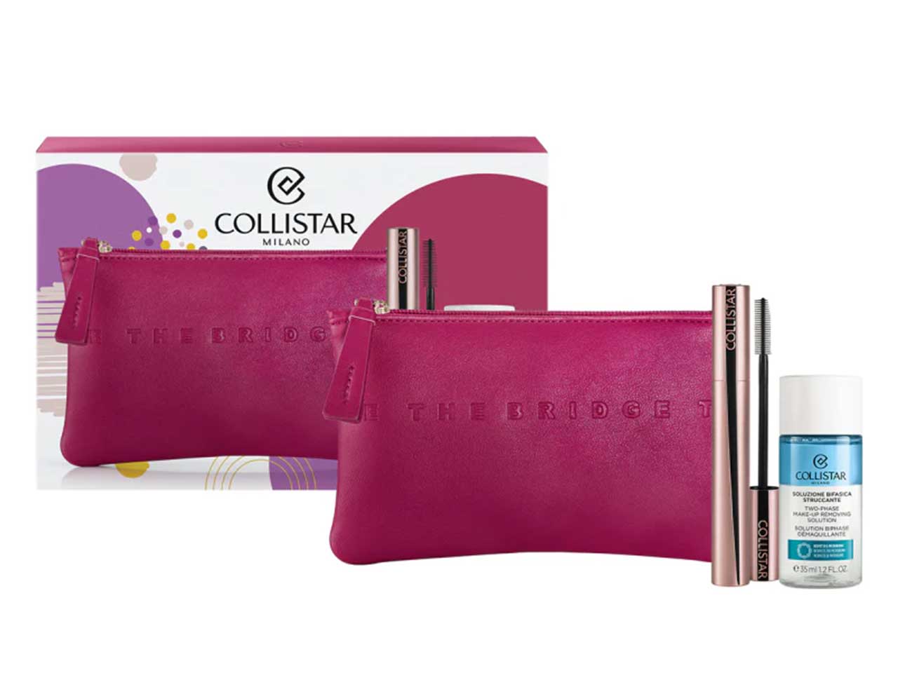 Collistar mascara infinito extra nero + bifasica struccante coffret