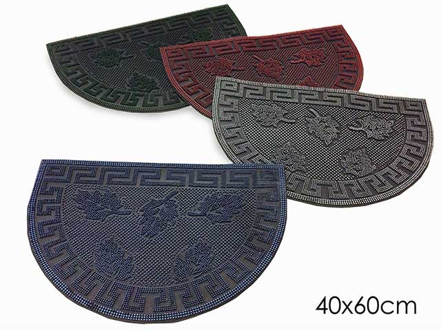 Tappeto gomma mezzaluna 40x60cm 840507