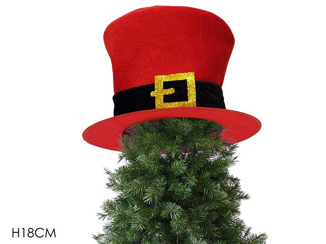 Cappello puntale rosso h18cm 460400