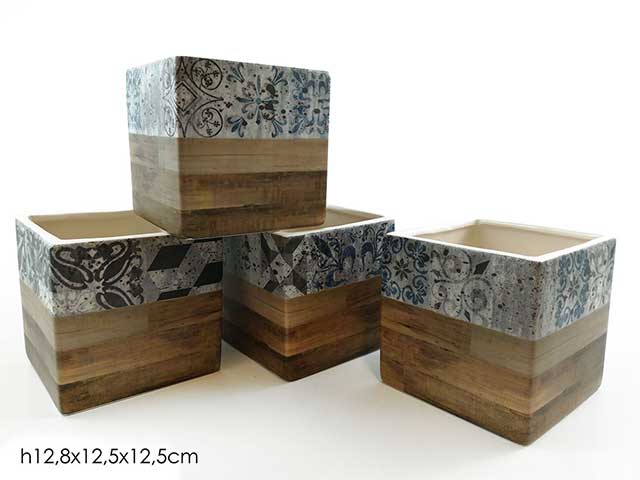 Cache-pot 12.5xh12.8cm 410719