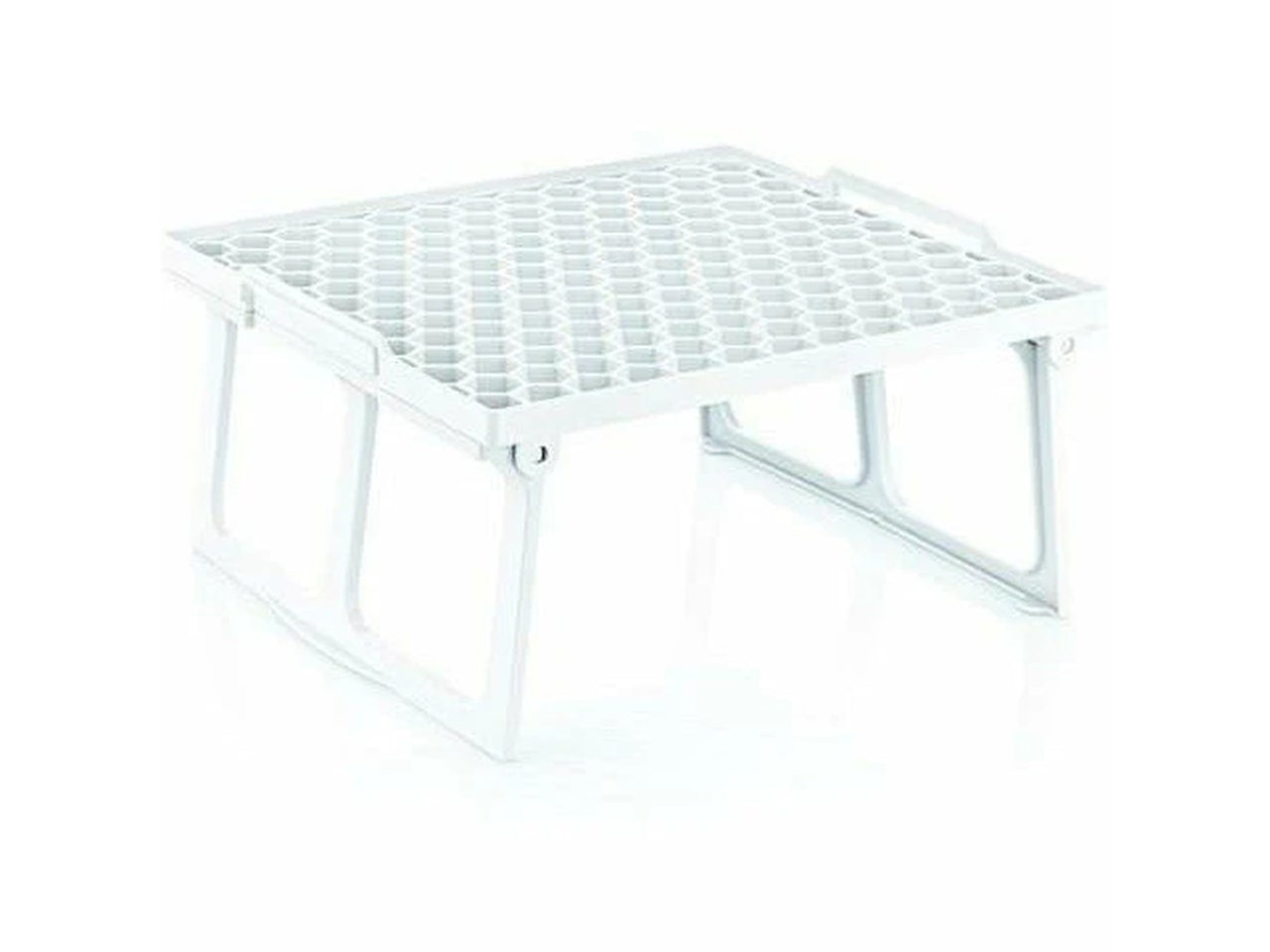 Mensola scolastoviglie con piedi 28x30cm bianco
