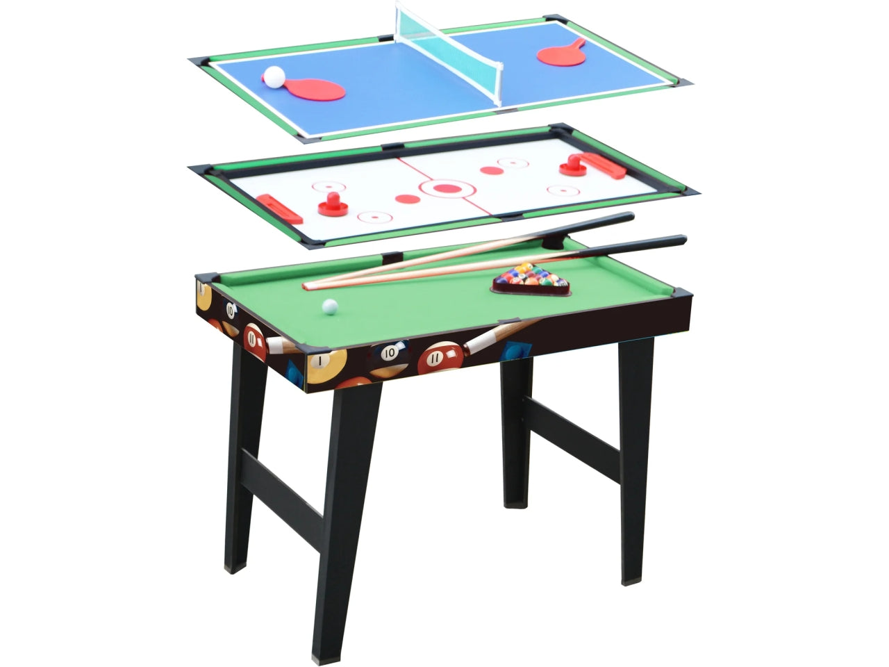 Tavolo 3 in 1 multisport 92x51xh.69cm