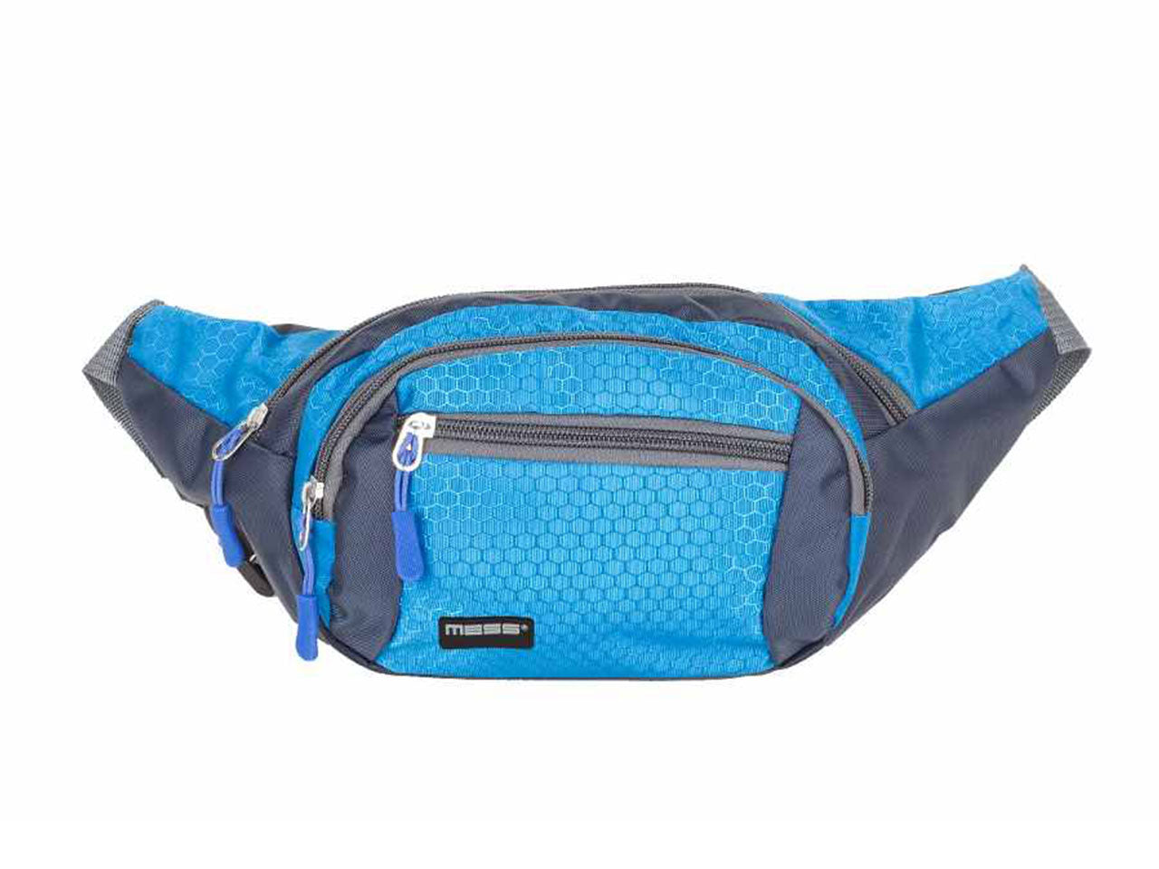 Marsupio multitasche bicolore colore blue 35x16x15cm