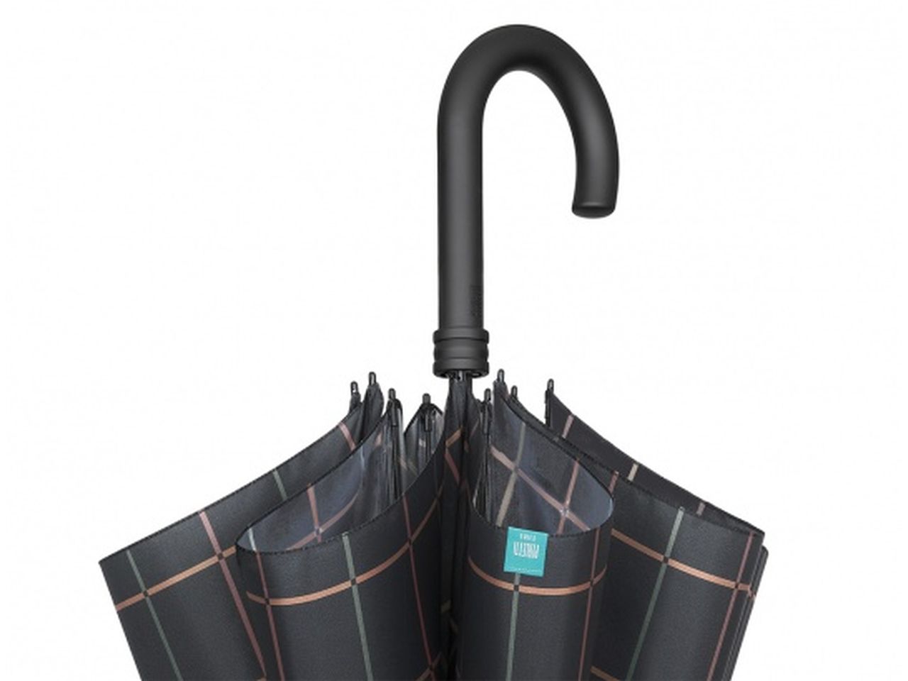 Ombrello da uomo golf con apertura automatica 65/8 scozzese perletti