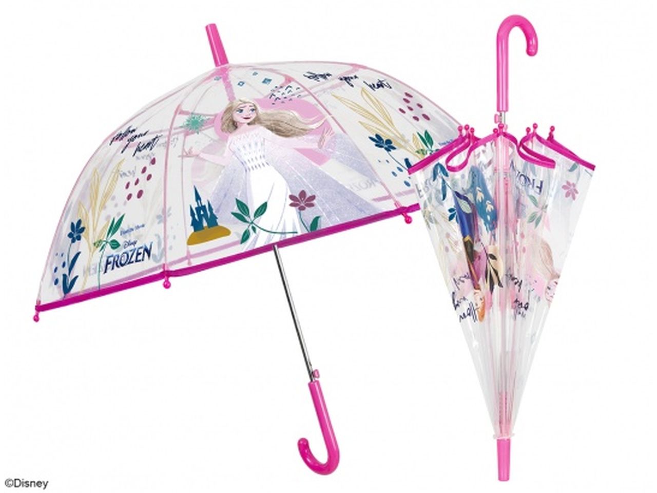 Ombrello con apertura automatica 45cm cupola poe fantasia frozen 2