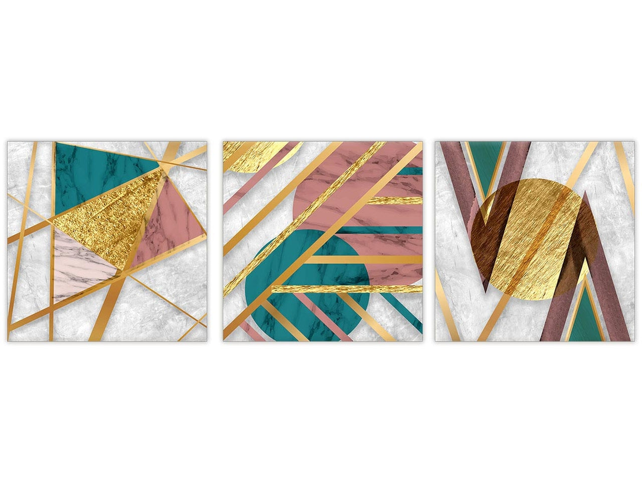 Canvas world misura 57x57cm geometries 1 grafiche assortite