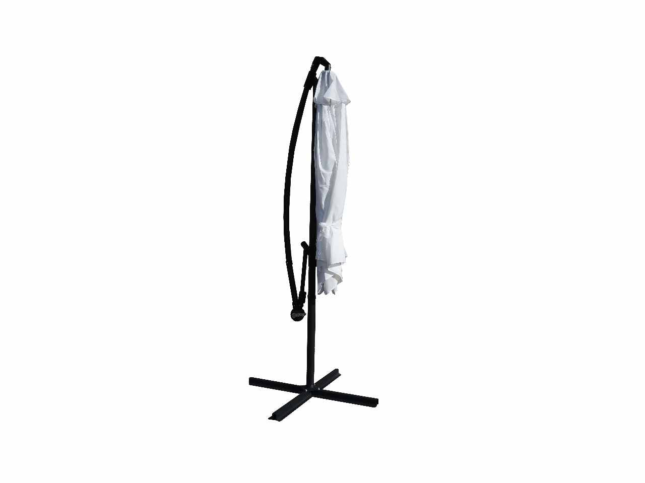 Ombrellone 3x2mt rettangolare a braccio in acciaio e poliestere