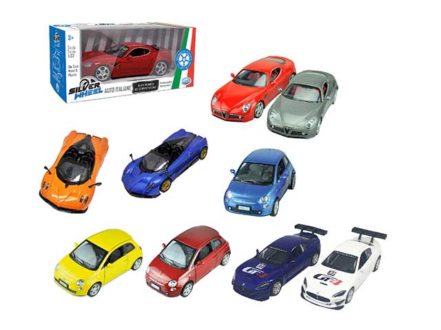 Silver wheel auto italiane 1:28 41137