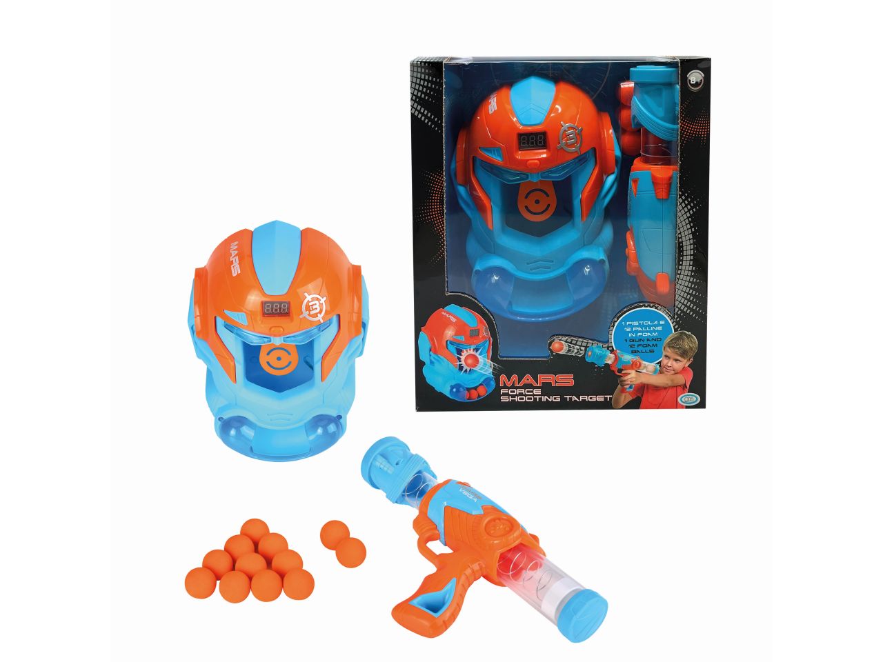 Mars - star target con pistola vega sparapalline