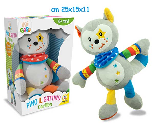 Gogo carillon pino gattino 20cm 39363