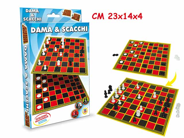 Gioco travel dama sacchi 60670