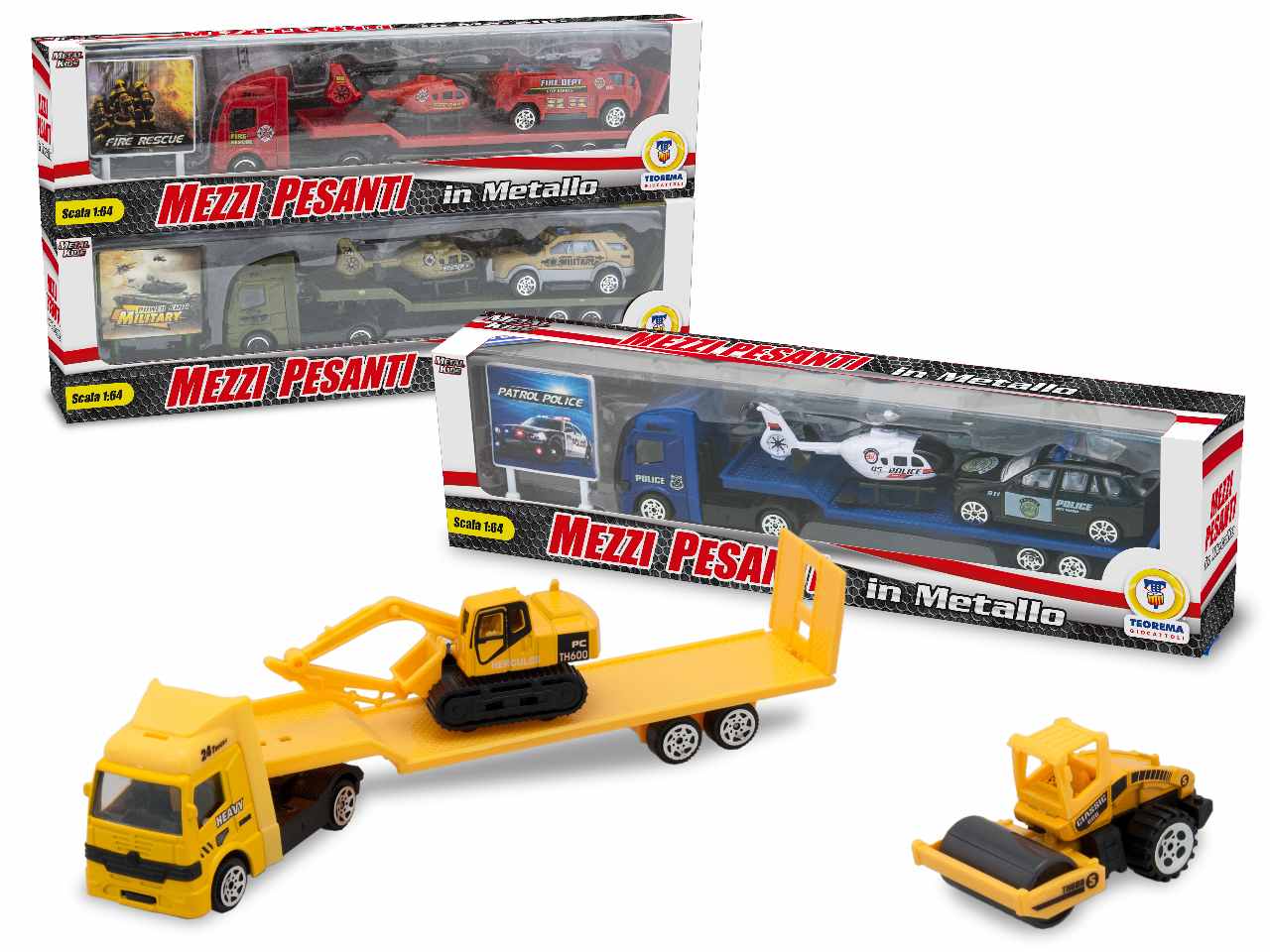 Metal kids tir mezzi pesanti 1:64 65203