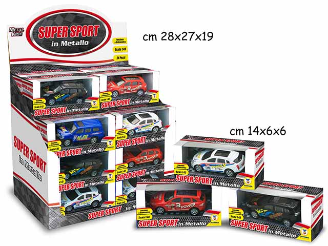 Metal kids auto racing 1:43 65206