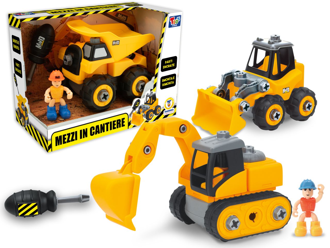 Teo's - mezzi in cantiere smonta e rimontai
