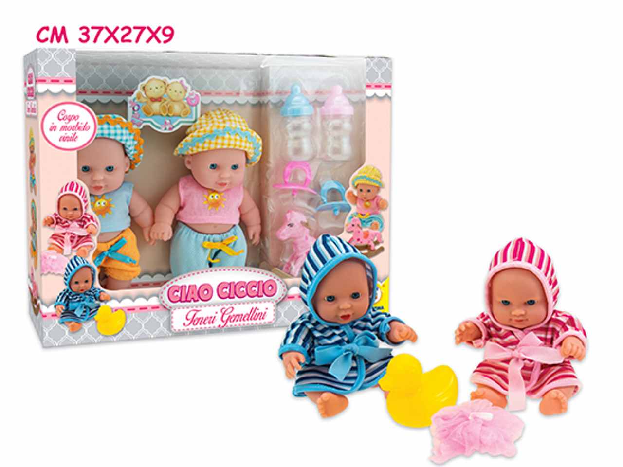 Baby teo bambolotti gemellini 20cm66144