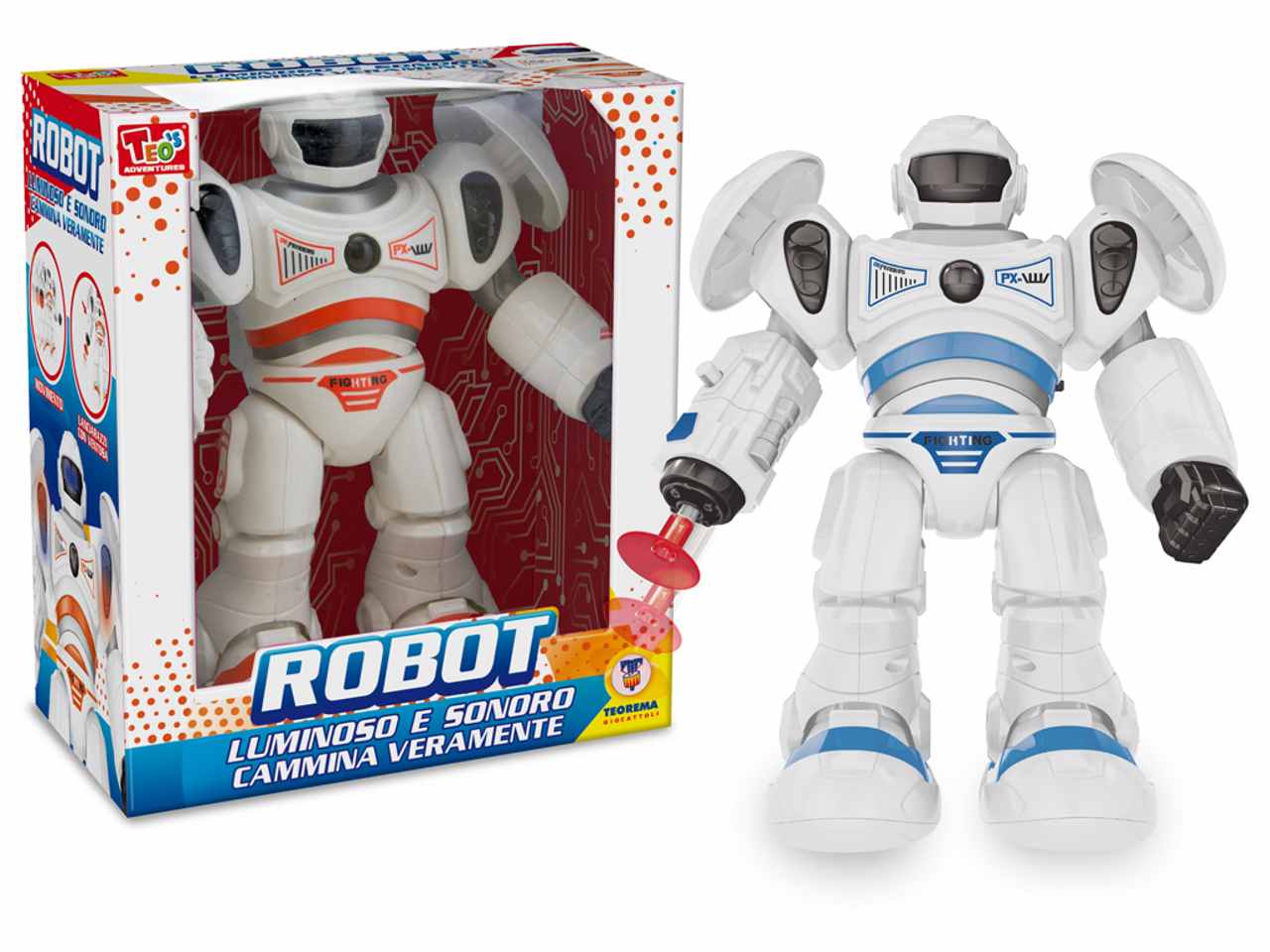 Teo's robot con lanciarazzi 66576