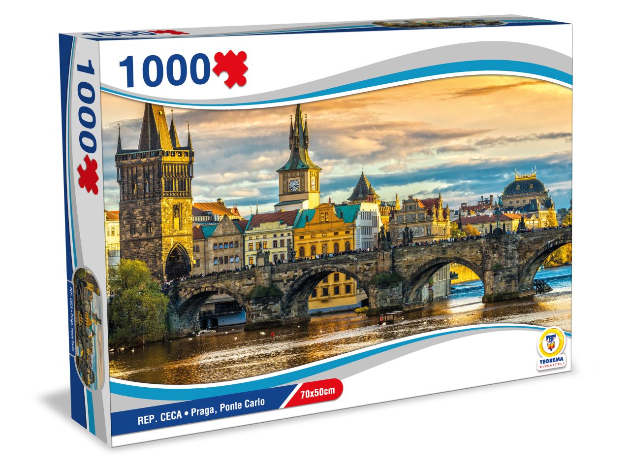 Puzzle 1000 pezzi repubblica ceca - praga 70x50cm