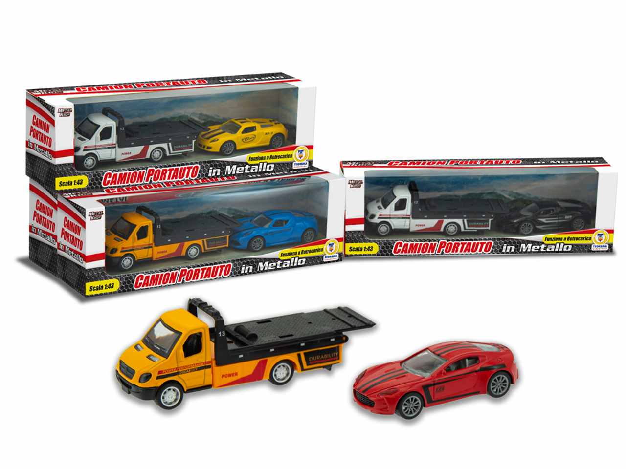 Metal kids camion portauto r67251