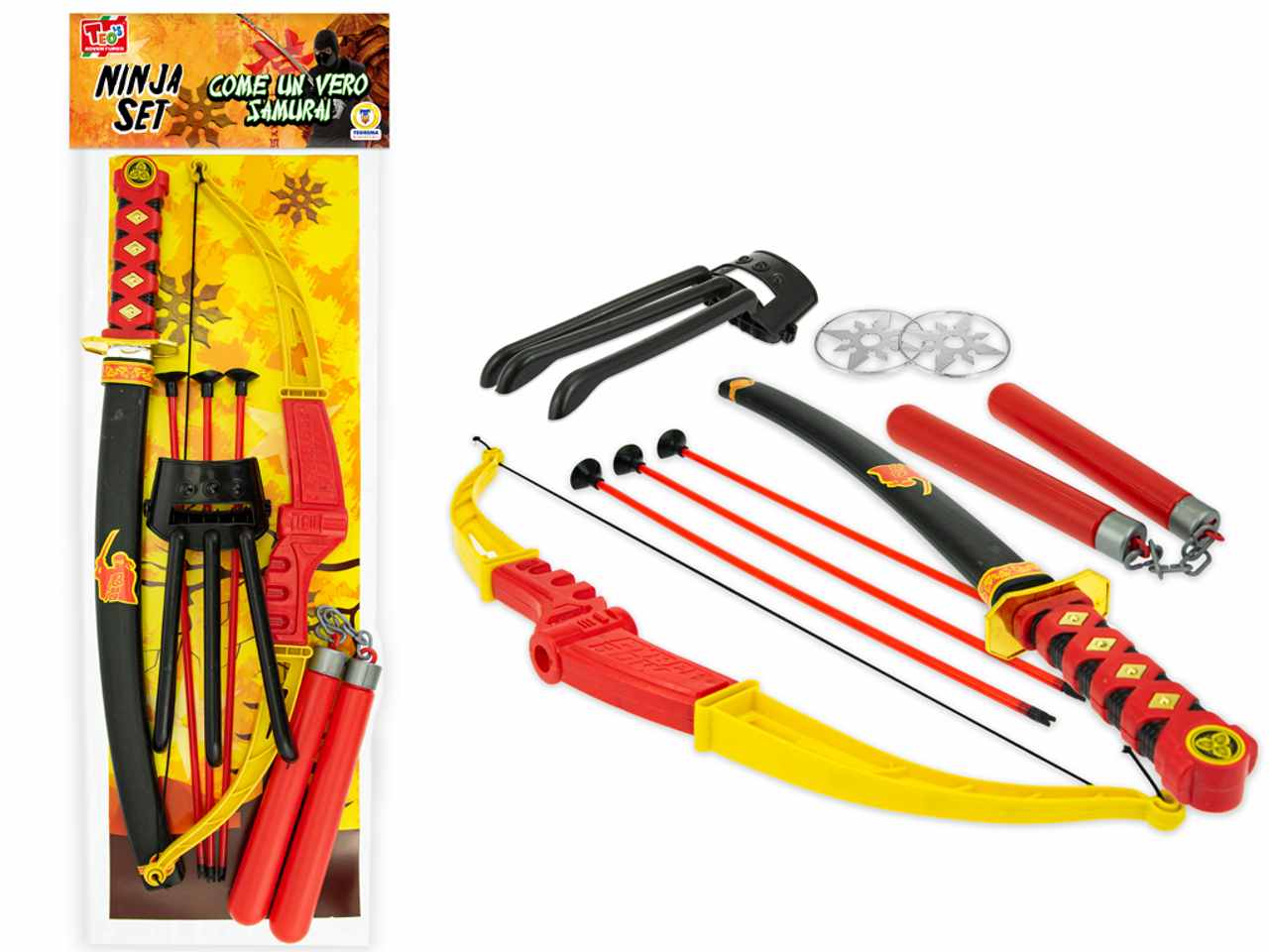 Teo's set guerrieri ninja 67296