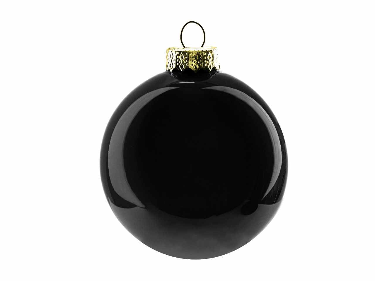 Sfera vetro mm.150 nera