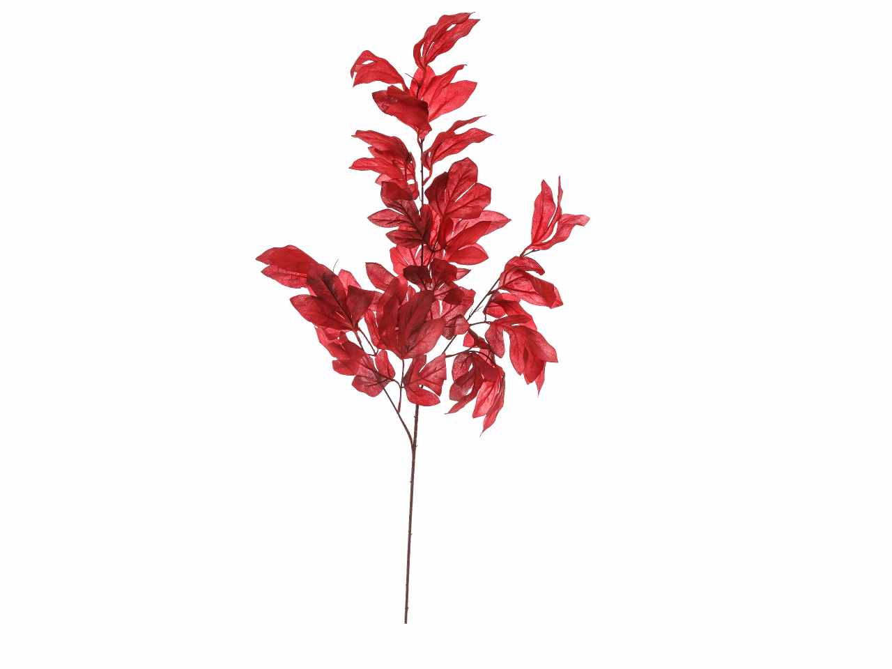 Tralcio foglie cm.95 rosso