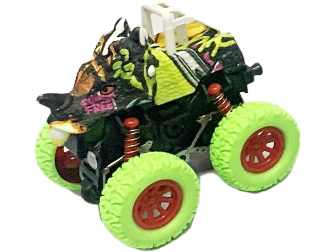 Graffiti monster car