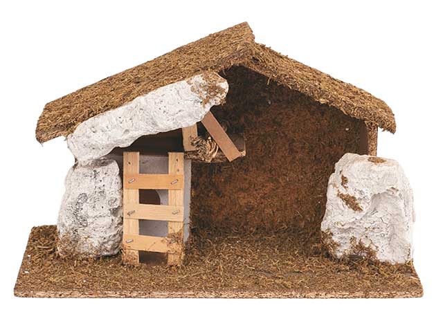 Capanna legno 30x11.5x18.5cm pr-24482