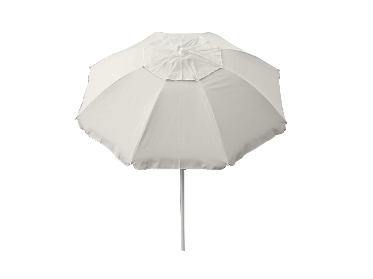 Ombrellone da spiaggia asia ecru in poliestere 120cm