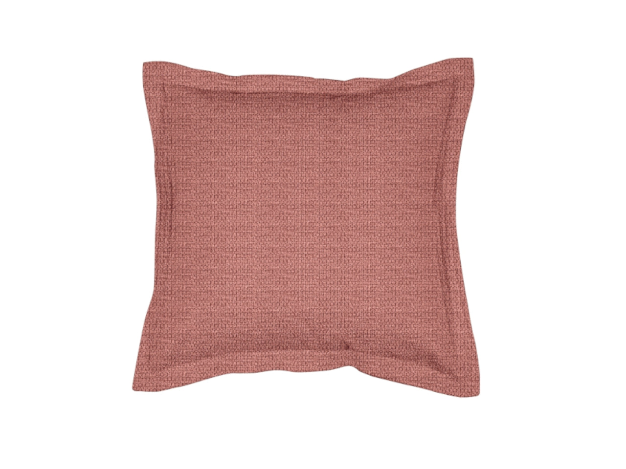 Cuscino d'arredo con pattina rosa antico 50x50cm