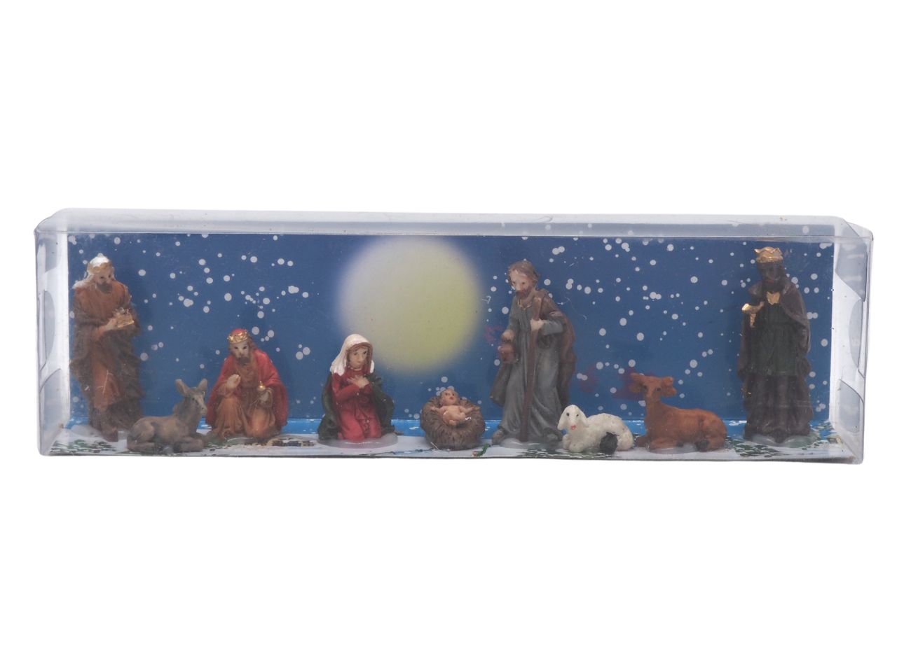 Statuine per presepe in resina multicolor 3,5/5 cm - Creare Italia
