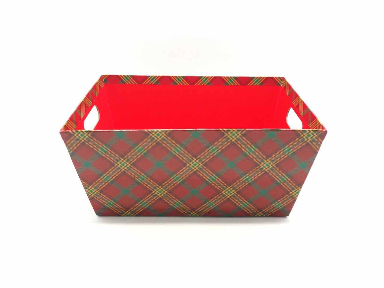 P.tutto carta svasato c/impugnatura 13x29,5x23cm iimis. natale
