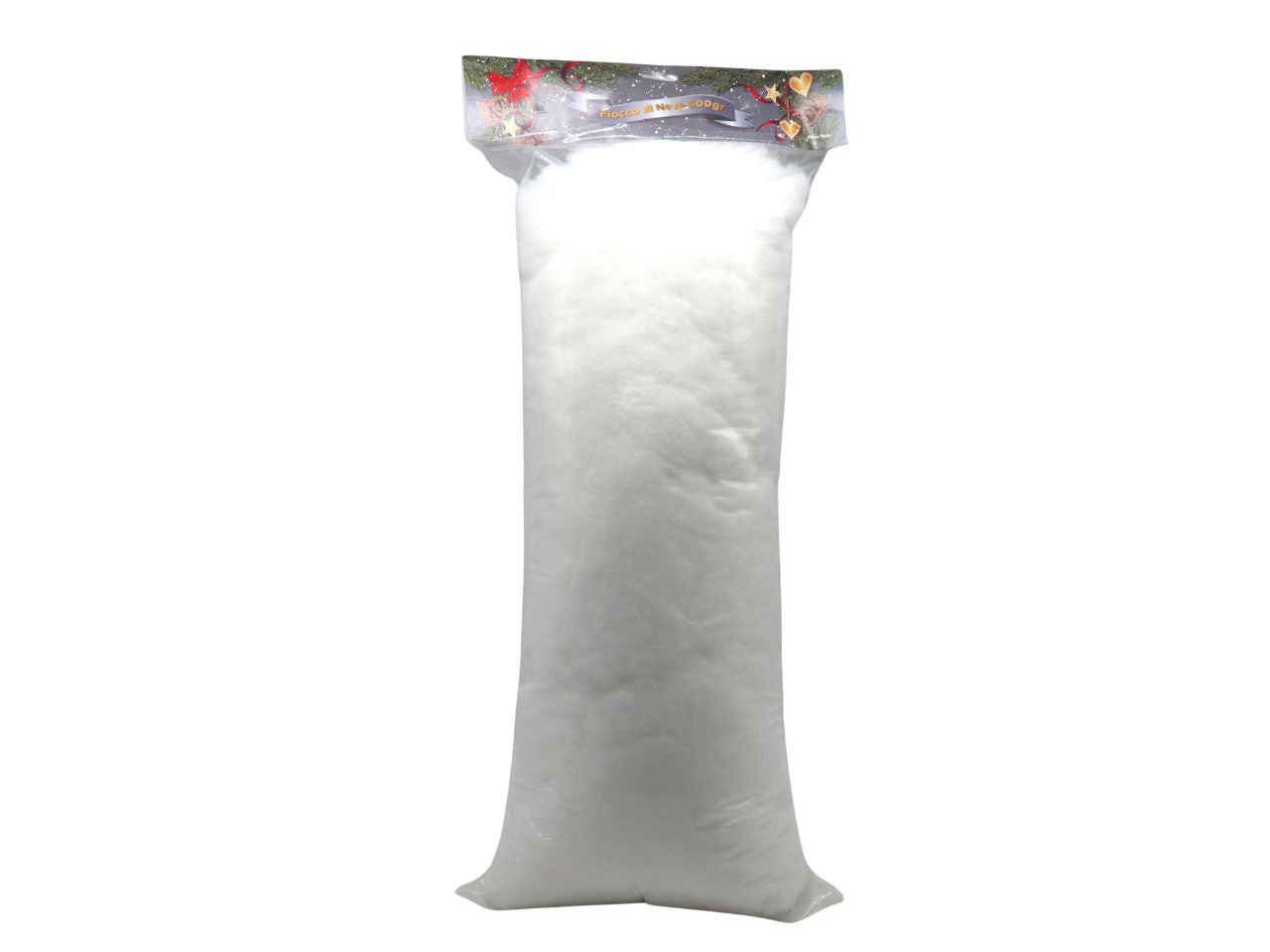 Ovatta sintetica fiocco di neve per allestimenti e imbottitura 500 gr - Creare Italia