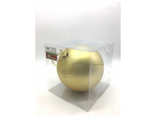 Palline natalizie oro diametro 20cm
