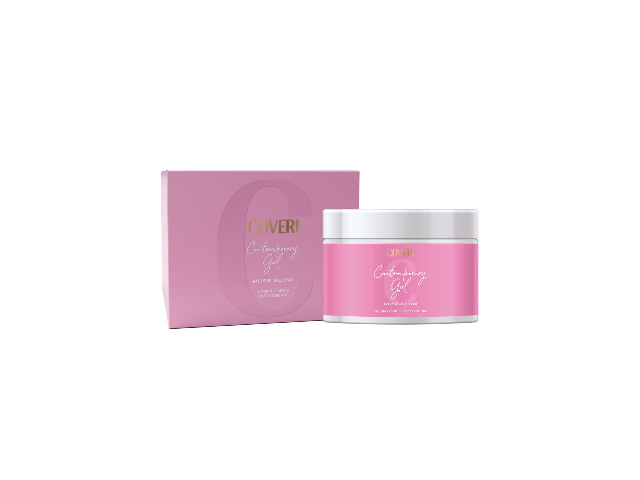 Enrico coveri contemporary girl rose glow body cream vaso 400ml