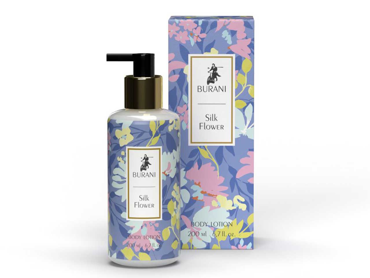 Burani silk flower body lotion 200ml