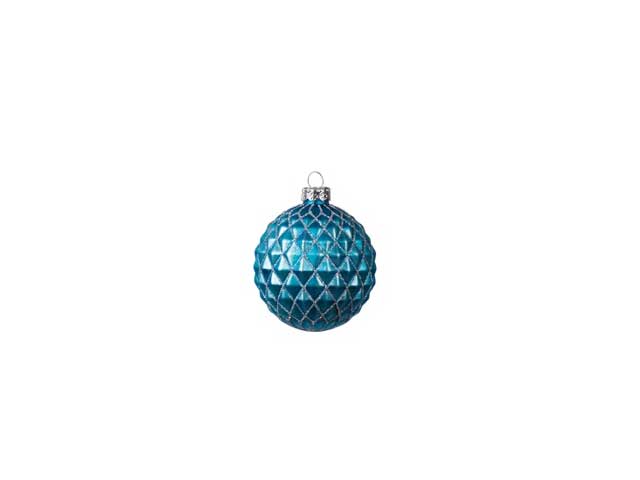 Sfera vetro diametro 8 blu 62576