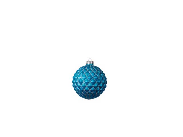 Sfera vetro diametro 10 blu 62577