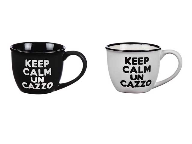 Tazzina porcellana d6,5zh5,5cm 65982