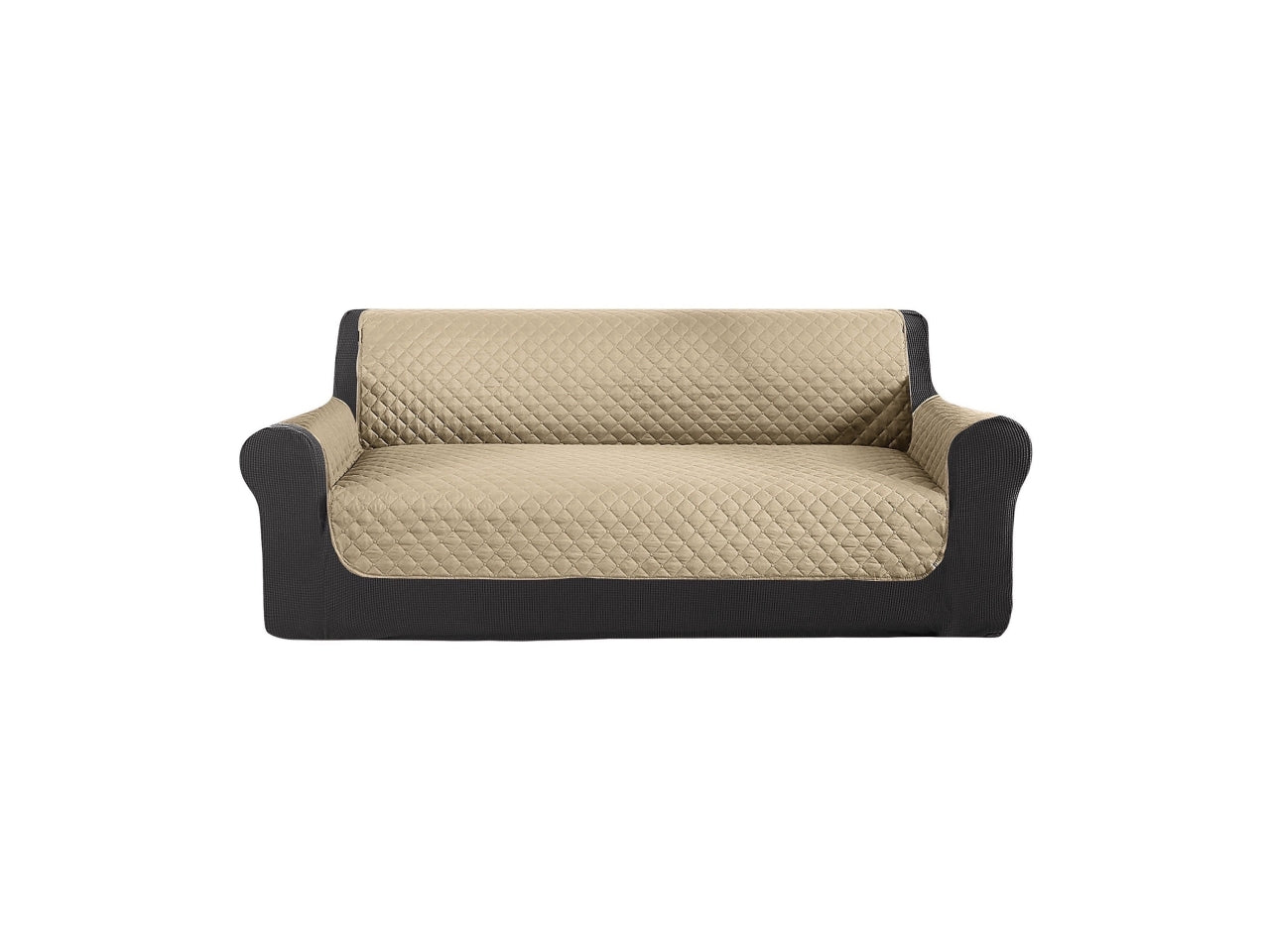 Copridivani 3 posti in poliestere, stile contemporaneo, fantasia monocromatica - disponibile in 3 colori assortiti - Star